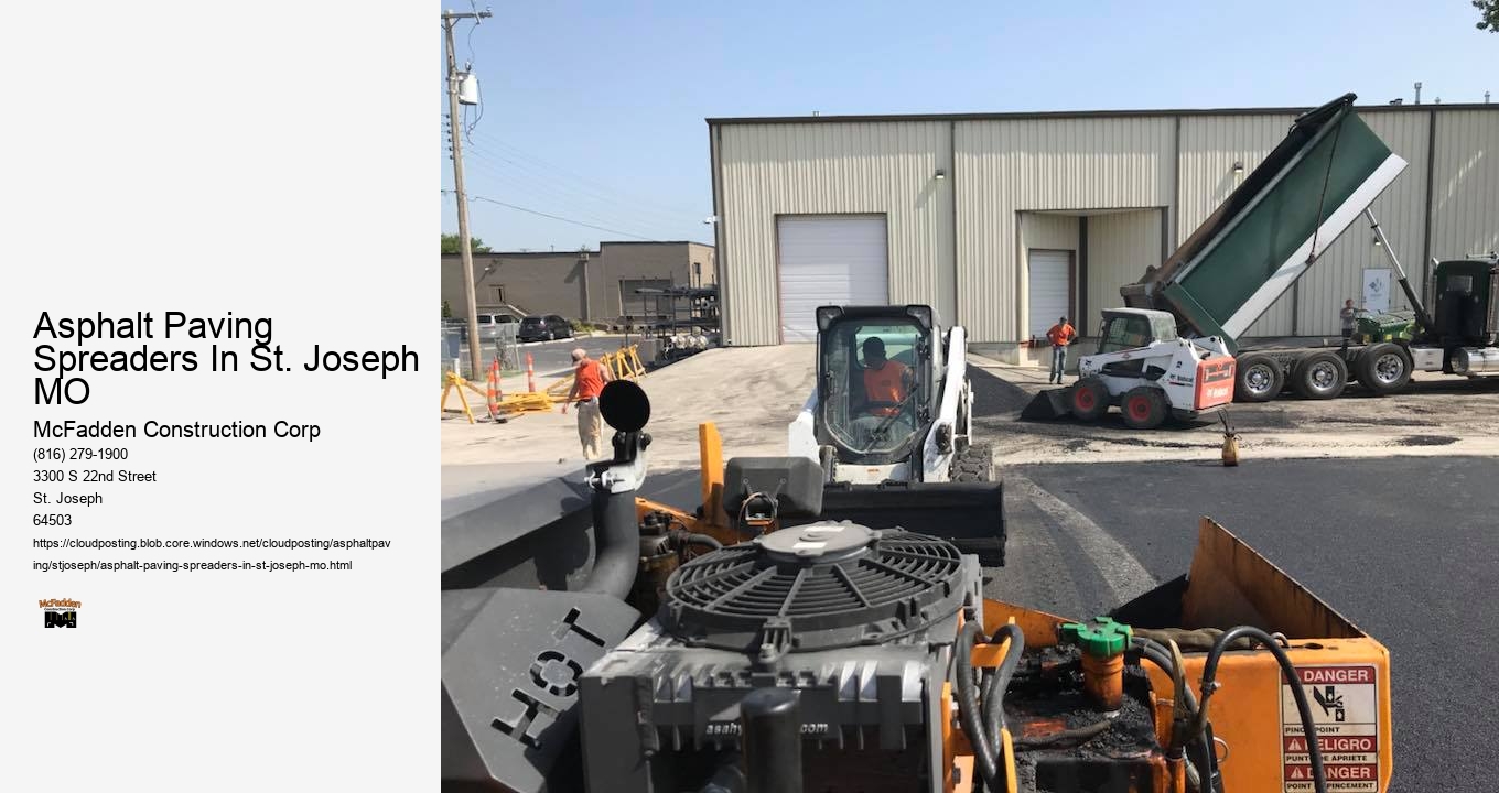 Asphalt Paving Spreaders In St. Joseph MO